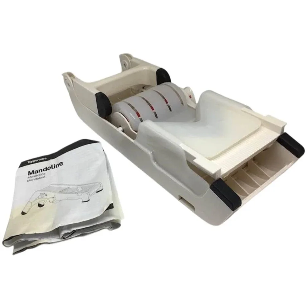 Tupperware Mandoline Food Slicer Manual Slice Dice Mando Chef Kitchen Prep